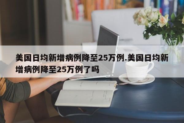 美国日均新增病例降至25万例.美国日均新增病例降至25万例了吗
